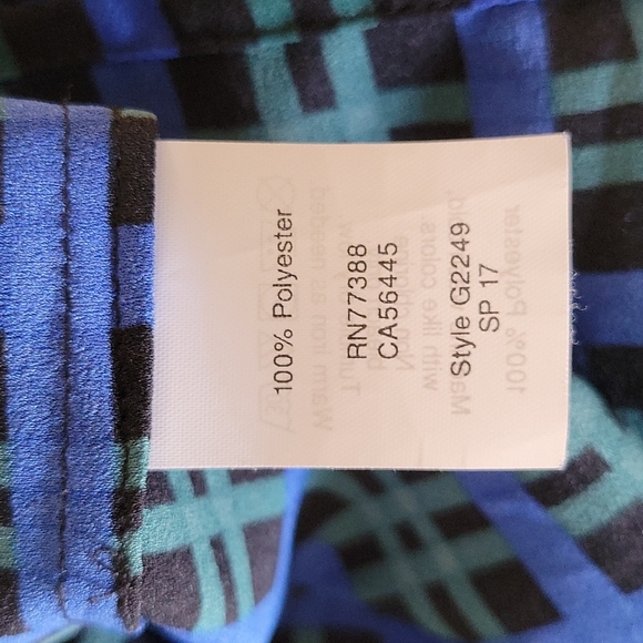 4/$20 J. Crew Plaid Button Down Blouse Size 2 - Picture 7 of 7